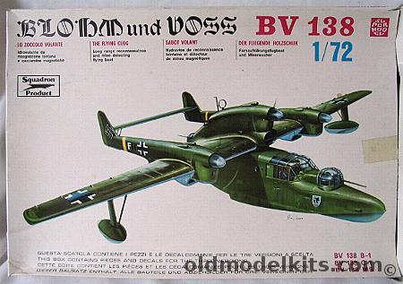 Supermodel 1/72 Blohm und Voss BV-138 B-1 / C-1 /MS Minesweeper / B-1, 10-017 plastic model kit